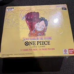 One Piece Trading Card Game: OP-07 500 Years in the Future Booster Box - Image 1