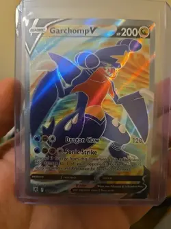 Pokemon TCG SWSH Garchomp v Ultra Rare Card 178/189 Astral Radiance Holo, NM - Image 1