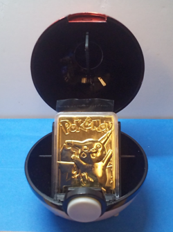 Special Edition 23K Gold Plated PIKACHU Trading Card Pokemon Burger King 1999 - Image 1