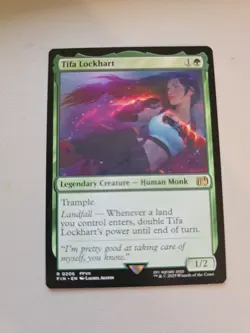 MTG Magic the Gathering Tifa Lockhart (206/764) Final Fantasy NM - Image 1