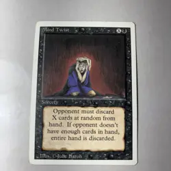 MTG 1X Mind Twist X1 Revised Edition Magic - Image 1
