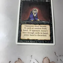 MTG 1X Mind Twist X1 Revised Edition Magic - Image 2