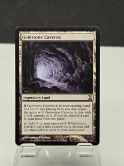 1x MTG Gemstone Caverns (274/301) Time Spiral LP Commander Modern Legacy - Image 1
