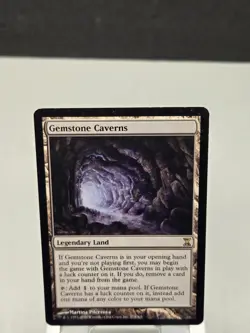 1x MTG Gemstone Caverns (274/301) Time Spiral LP Commander Modern Legacy - Image 2