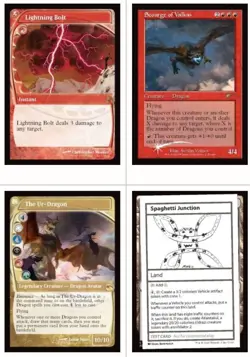 Mtg Mystery Booster 2 Founder Dragon Lightning Etc Promo Set - Image 1