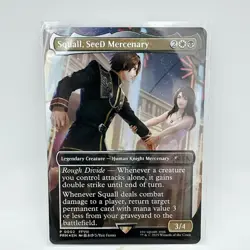 Rare Mtg Squall Seed Mercenary Promo - Image 1