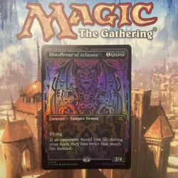 Mtg Acrozoz Bloodletter Borderless English Version Foil - Image 1