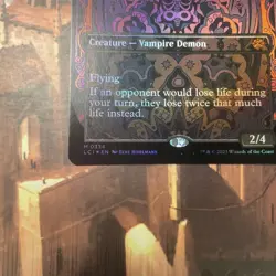 Mtg Acrozoz Bloodletter Borderless English Version Foil - Image 2