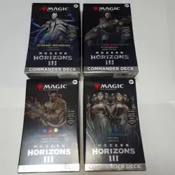 Mtg Modern Horizons 3 Commander Deck 4 Types Set English Version - Image 1