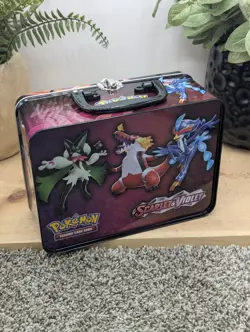 Pokemon TCG Tin Collectors Edition 2023 -No Cards- Kids Lunchbox - Image 2