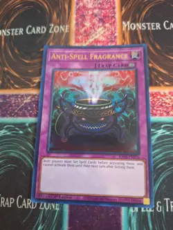 Yugioh Anti-Spell Fragrance RA02-EN076 Ultra Rare 1st Edition Near Mint - Image 1