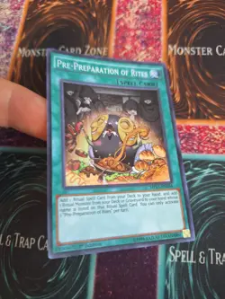 Yugioh Pre-Preparation of Rites MP17-EN034 Super Rare 1st Edition Near Mint - Image 2