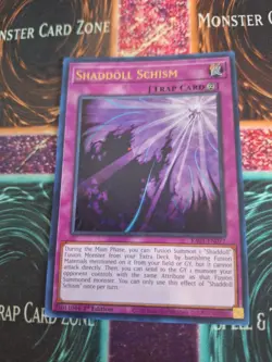 Yugioh Shaddoll Schism RA01-EN077 Ultra Rare 1st Edition Near Mint - Image 1