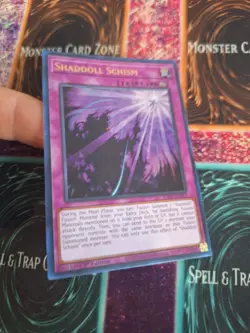 Yugioh Shaddoll Schism RA01-EN077 Ultra Rare 1st Edition Near Mint - Image 2