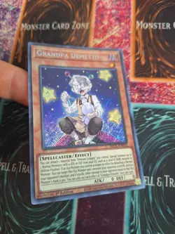 Yugioh Grandpa Demetto BROL-EN032 Secret Rare 1st Edition Near Mint - Image 2