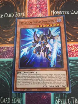 Yugioh Fantastical Dragon Phantazmay Alternate Art RA02-EN013 Super 1st Ed NM - Image 1