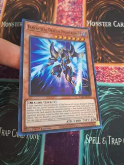 Yugioh Fantastical Dragon Phantazmay Alternate Art RA02-EN013 Super 1st Ed NM - Image 2