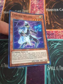 Yugioh Cyberse Wizard COTD-EN001 Super Rare 1st Edition Near Mint - Image 2