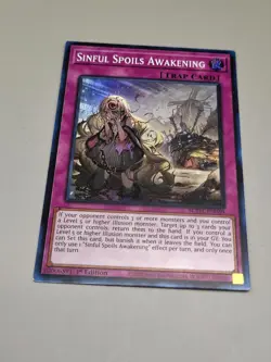 Yugioh Sinful Spoils Awakening SUDA-EN069 Super Rare 1st Ed NM - Image 1