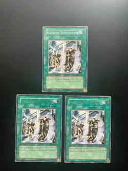 Yugioh Machine Duplication RDS-EN041 1st Edition Rare MP/HP X3 - Image 1
