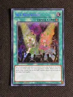 YuGiOh! - Set Rotation RA03-EN065 Secret Rare 1st Edition Near Mint - Image 1