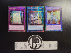 Yugioh! | Spirit with Eyes of Blue, True Light, Tyrant Dragon Starlight Rare 1st - Image 1