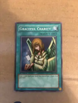Yugioh Graceful Charity SDP-040 1st Edition Halo - Image 1
