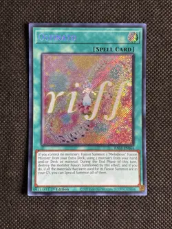 YuGiOh! - Ostinato RA03-EN064 Secret Rare 1st Edition Near Mint - Image 1