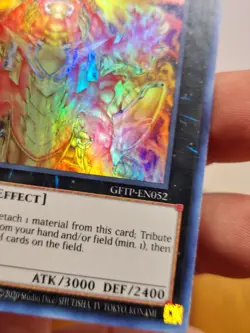 Yugioh Hieratic Sun Dragon Overlord of Heliopolis GFTP-EN052 Ultra Rare 1st NM - Image 4