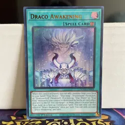 1ST EDITION DRACO AWAKENING 2025 DOOD-EN064 YUGIOH CARD (NM) - Image 1