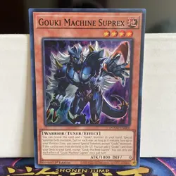1ST EDITION GOUKI MACHINE SUPREX 2025 DOOD-EN006 YUGIOH CARD (NM) - Image 1