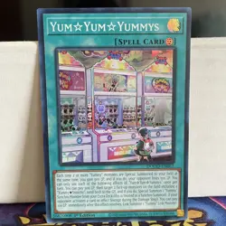 1ST EDITION YUM YUM YUMMYS 2025 DOOD-EN067 YUGIOH CARD (NM) - Image 1