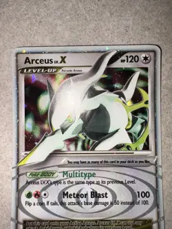 Pokemon Card - Arceus LV.X DP56 Diamond and Pearl Promo Holo Light Play - Image 3