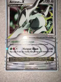 Pokemon Card - Arceus LV.X DP56 Diamond and Pearl Promo Holo Light Play - Image 4