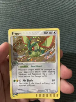 Pokemon TCG Flygon 15/97 Rare Card Dragon EX 2003 Cosmos Holo - Image 3