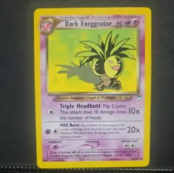 Pokemon Card TCG - Dark Exeggcutor - Neo Destiny - 33/105 - LP - Image 1
