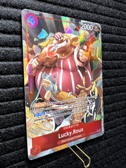 Lucky.Roux Alt Art PRB02-003 ENGLISH R ONE PIECE Card The Best 2 - Card Game - Image 2