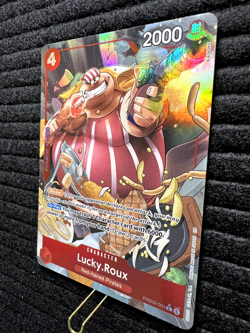 Lucky.Roux Alt Art PRB02-003 ENGLISH R ONE PIECE Card The Best 2 - Card Game - Image 3