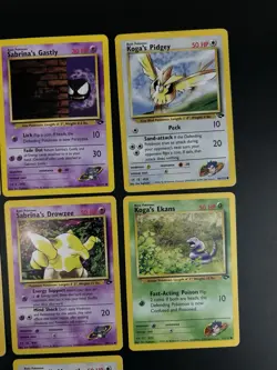 Pokemon TCG WOTC Gym Challenge Card Lot of 7 - Vintage 2000 - Image 3