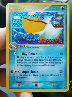 Pokemon Cards Ex Deoxys Wingull 81/107 & Pelipper 21/107 Reverse Holo Stamped - Image 4