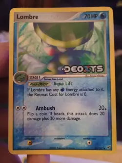 Pokemon Cards Ex Deoxys Lotad 35/107 & Lombre 33/107 & Ludicolo 10/107 - Image 4