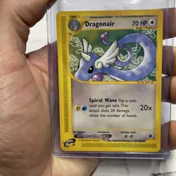Pokemon Dragonair 75/165 - Expedition E-Series - Non-Holo Pokemon Card LP Vtg - Image 1