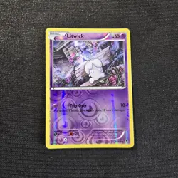 Pokemon TCG Phantom Forces Litwick Reverse Holo Card 41/119 - Image 1