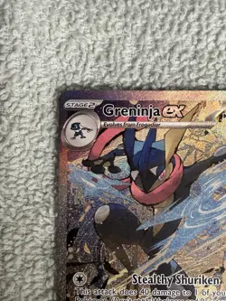 Pokemon TCG Greninja EX 132 Shrouded Fable Special Illustration Promo Card NM - Image 2