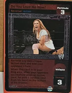 WWE RAW DEAL CCG MICKIE JAMES 4 CARD LOT - Image 3