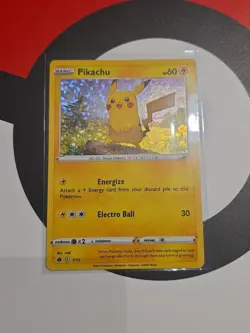 Pokemon TCG McDonald's Promo 2022 Pikachu Holo Card 7/15 - Image 1