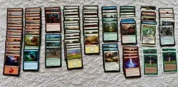 Magic the Gathering Starter Kit Cards & Random Cards 20-Sided Dice ~220 Cards - Image 4