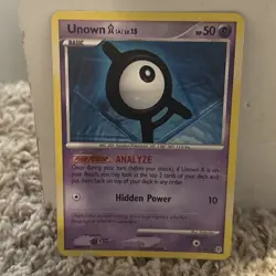 Lot Of 6 Unown Pokemon Cards (A, C, D, I, O, N) Neo Discovery, Diamond And Pearl - Image 2