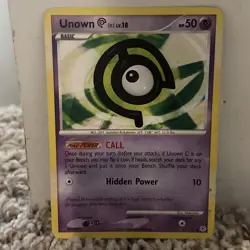 Lot Of 6 Unown Pokemon Cards (A, C, D, I, O, N) Neo Discovery, Diamond And Pearl - Image 4