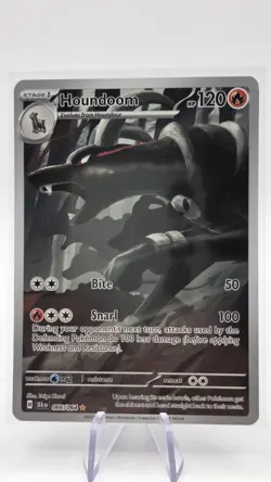 Pokemon TCG Houndoom IR 066/064 Shrouded Fable Holo Card - Image 1